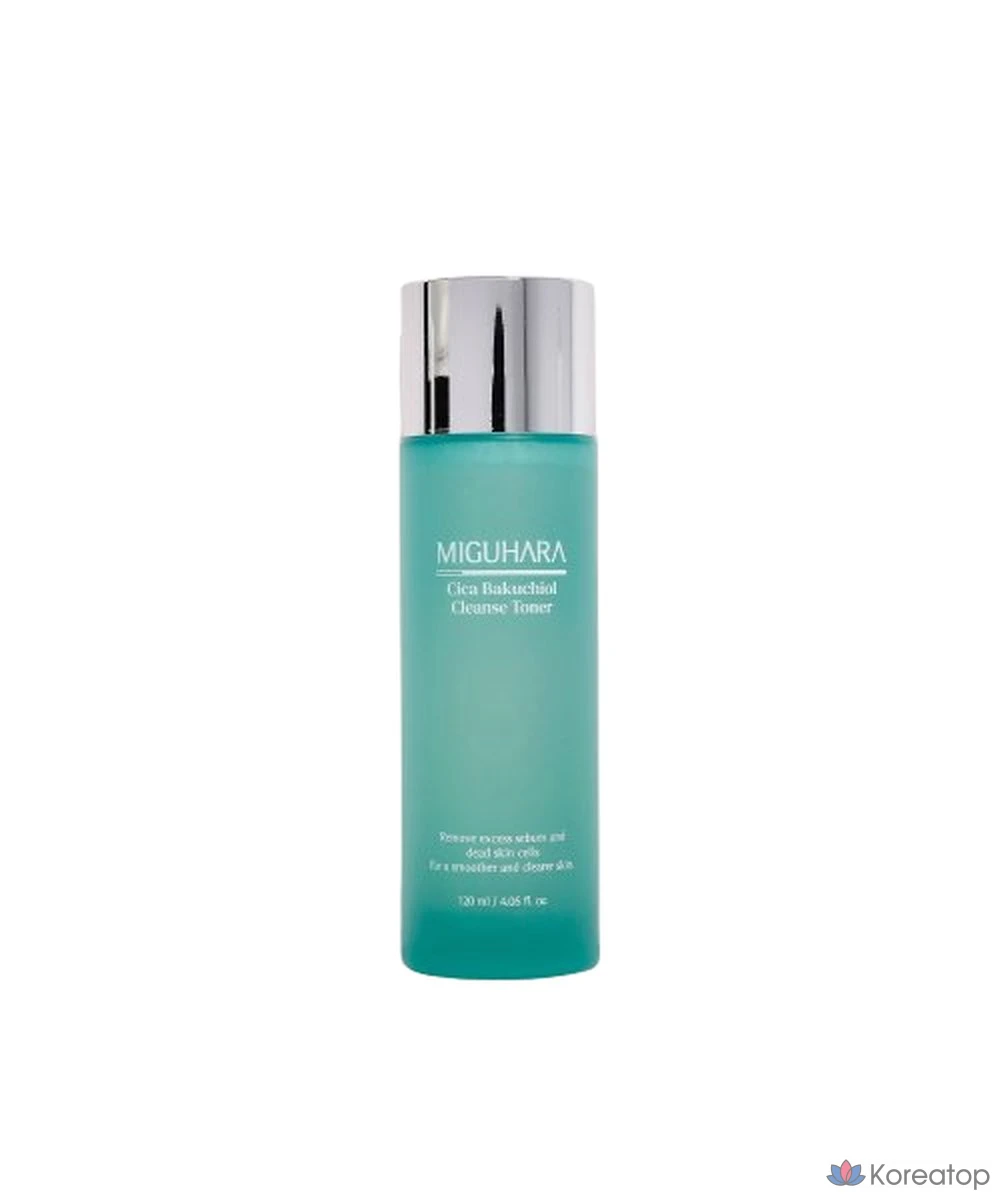 Тонер Miguhara Cica Bakuchiol Cleanse Toner, 120 мл, 1 шт.