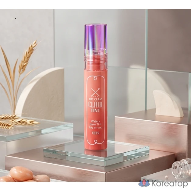 Тинт для губ Too Cool For School Artclass Clear Tint, оттенок 5 Glim Red, 4 г, 1 шт.