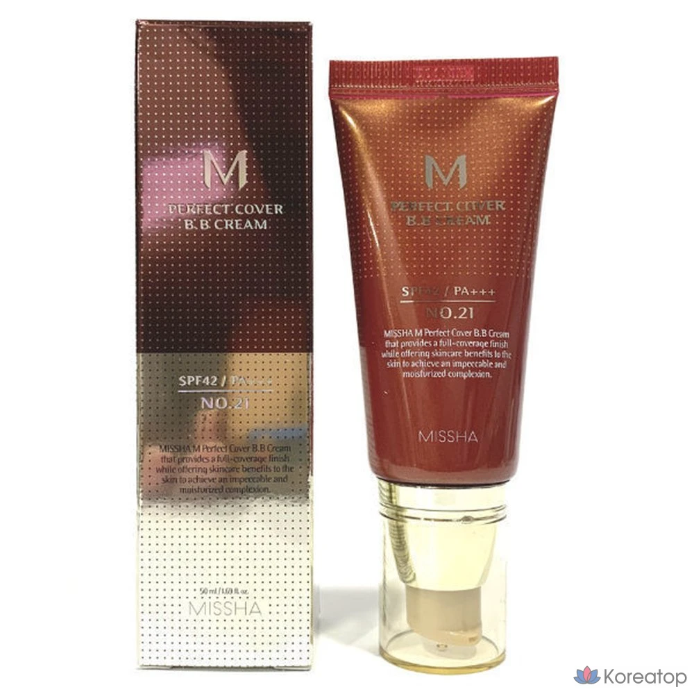 BB-крем Missha M Perfect Cover BB Cream, 20 мл, 1 шт.