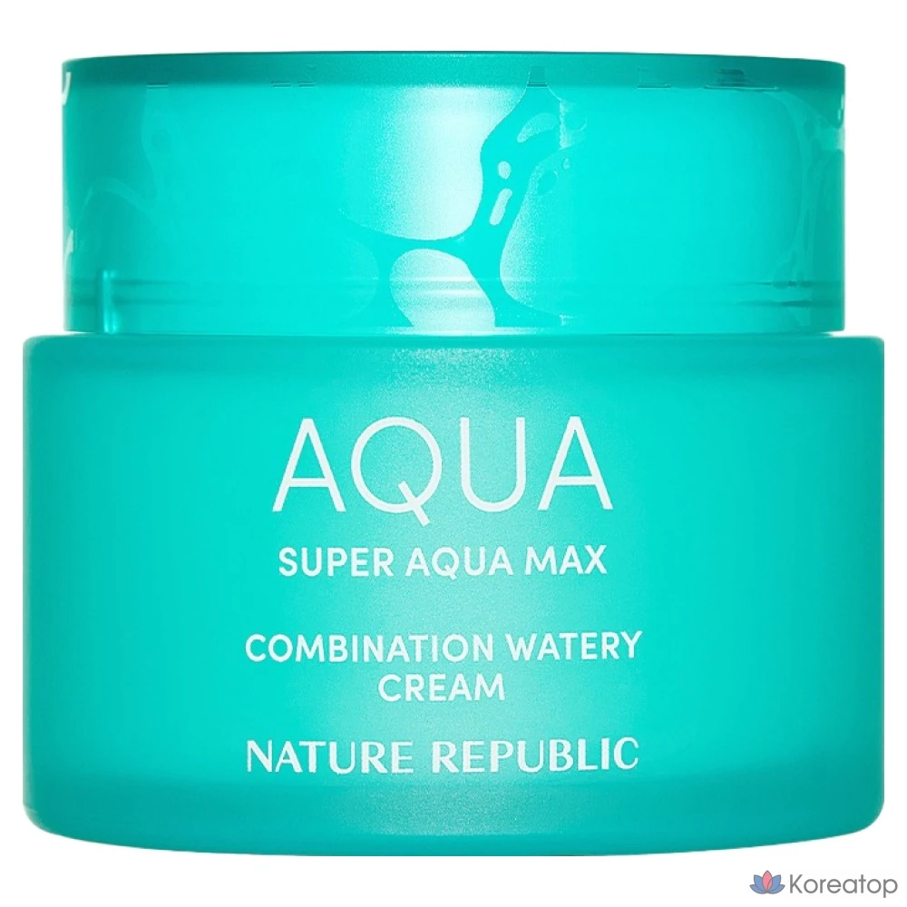 Увлажняющий крем Nature Republic Super Aqua Max Combination, для комбинированной кожи, 120 мл, 1 шт.