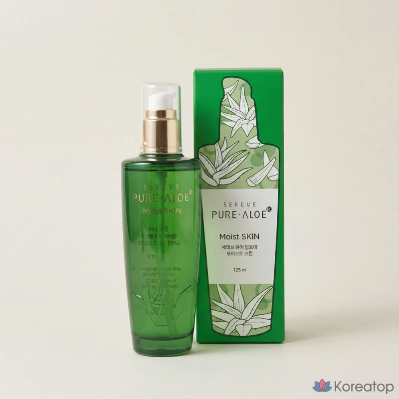 Тонер KIM JEONG MOON Aloe Cereve Pure Aloe Moist Skin, 1 шт.