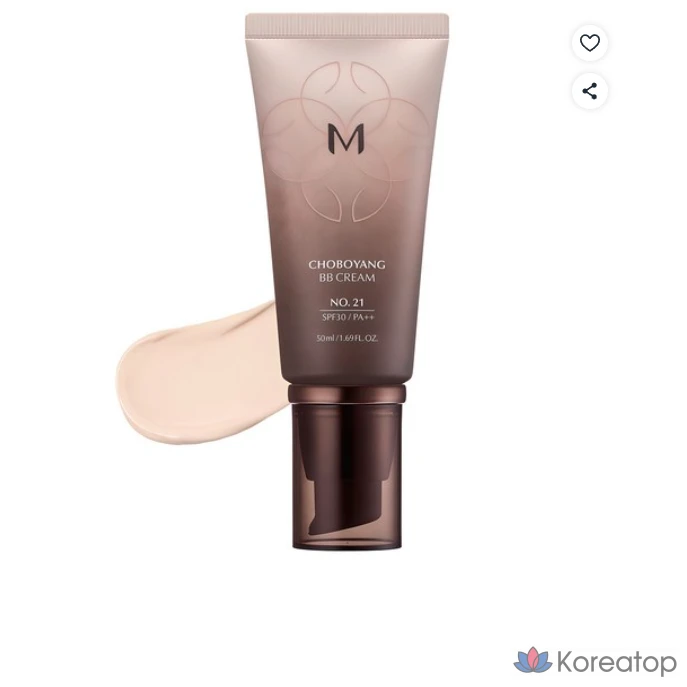 BB-крем Missha M Cho Bo Yang BB Cream SPF30 PA++, оттенок 17, 50 мл, 1 шт.
