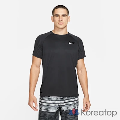 Топ для плавания мужской Nike Swim Hydroguard Essential Dri-FIT UV Short Sleeve Top