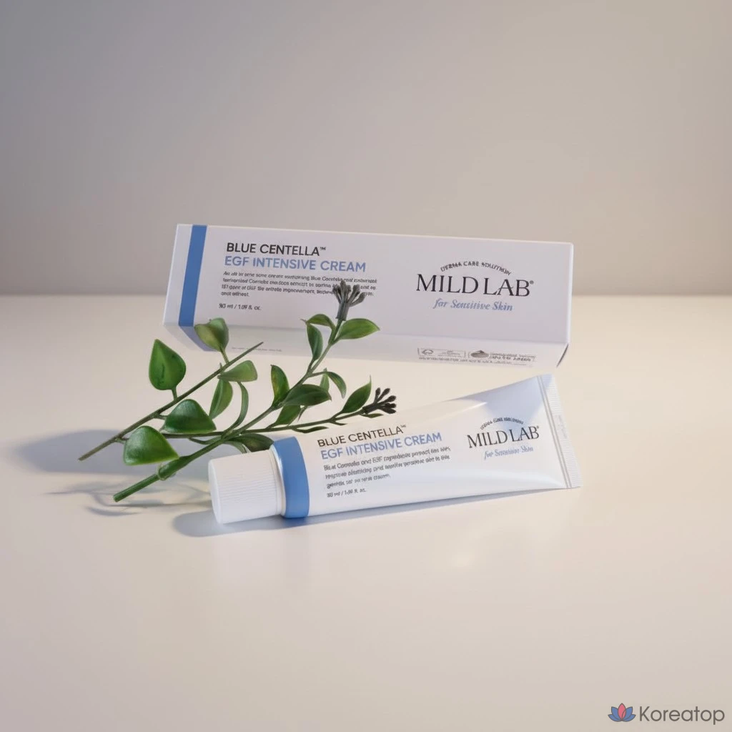 Крем Mild Lab Blue Centella EGF Intensive Cream All-in-One, 50 мл, 1 шт.