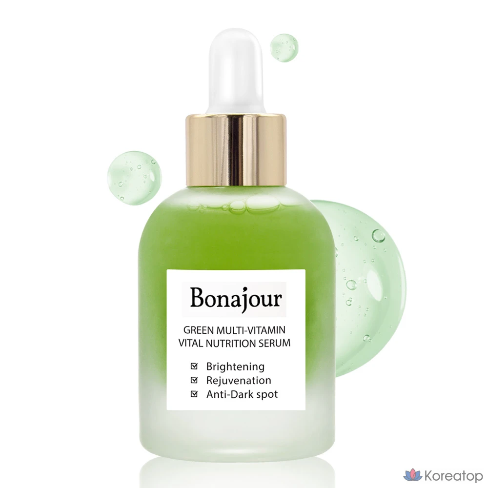 Сыворотка Bonajour Green Multivitamin Vital Nutrition Serum, 35 мл, 1 шт.