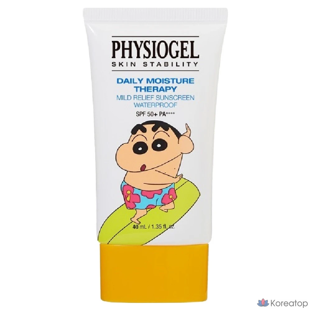 Солнцезащитный крем PHYSIOGEL Jjanggu Daily Moisture Therapy Mild Relief Waterproof Sunscreen SPF50+ PA++++, 1 шт., 40 мл