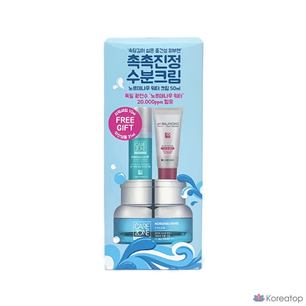 Крем для лица Carezone Nordenau Water Cream Planning, 50 мл, 1 шт.