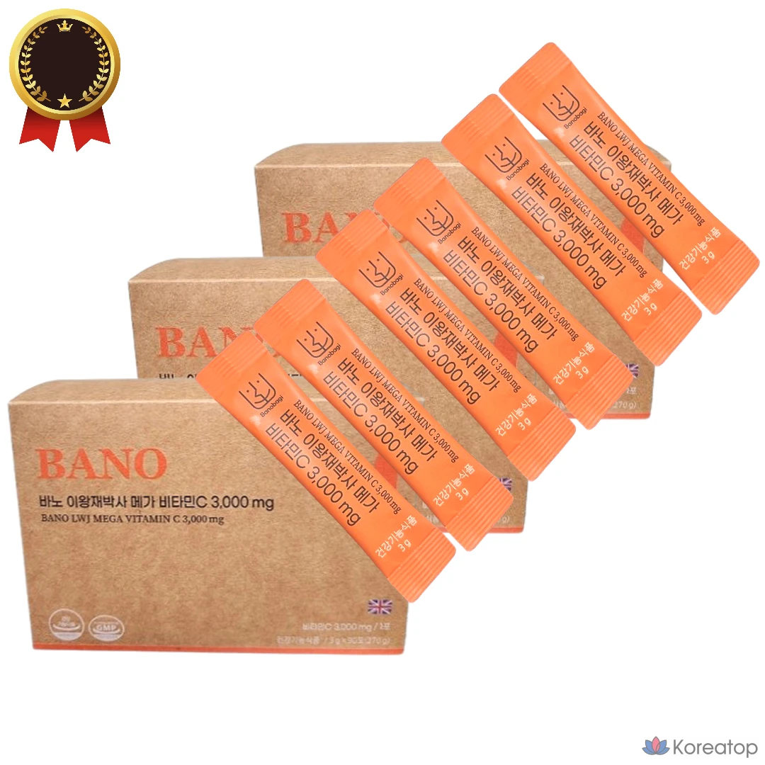 Порошок Banobagi Vito No Dr. Lee Wang-jae Bano Mega Vitamin C, 3 г, 3 шт.