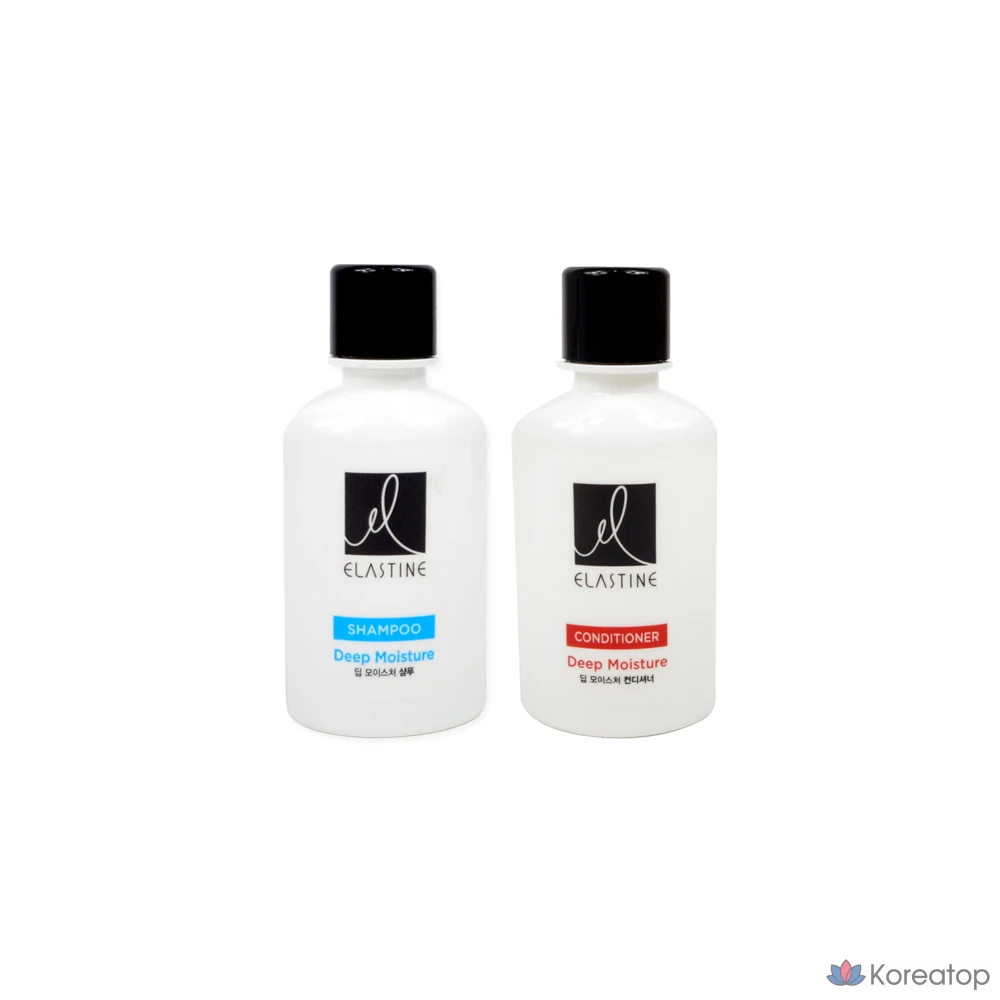 Шампунь и кондиционер Elastine Deep Moisture Travel Set, 50 мл + 50 мл, 1 шт.