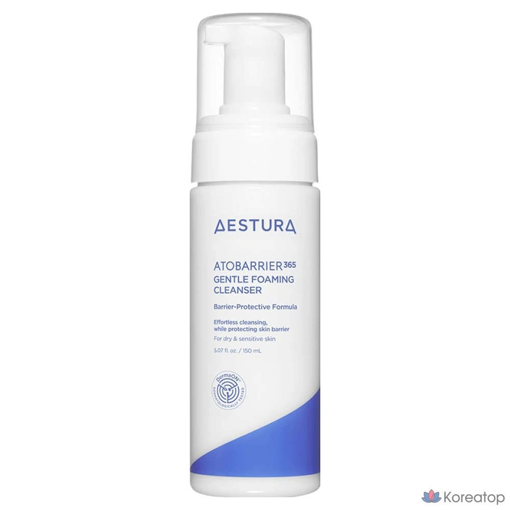 Очищающая пенка AESTURA Atobarrier 365 Gentle Foaming Cleanser, 150 мл, 1 шт.