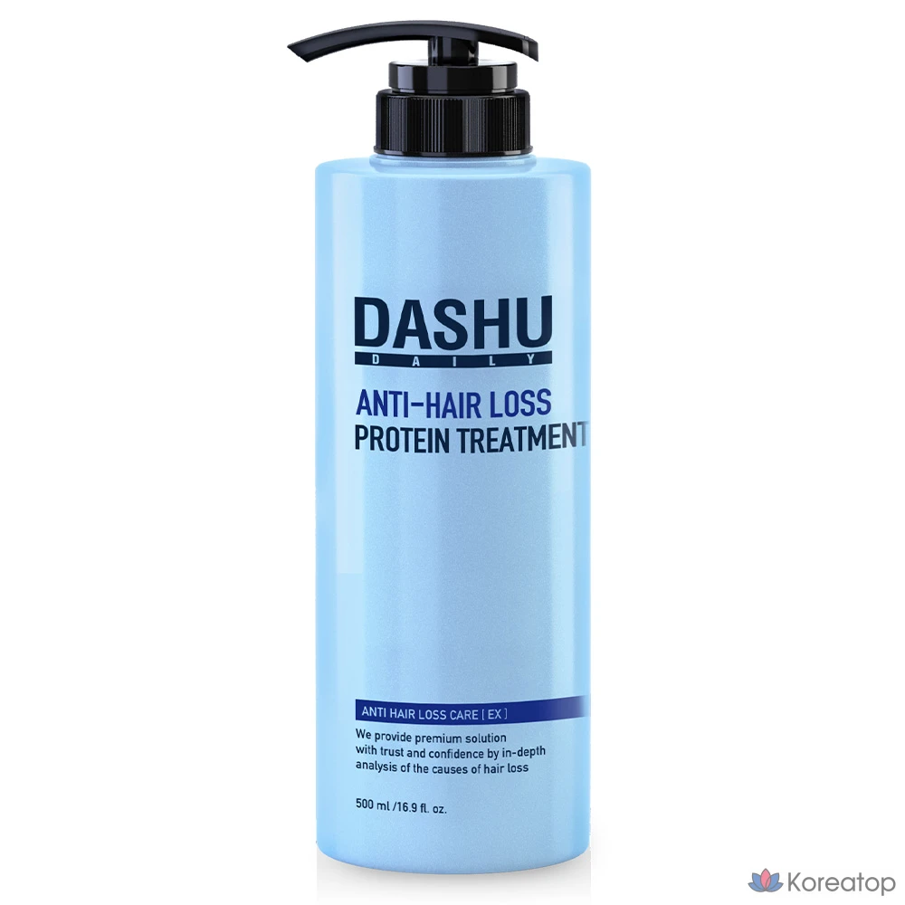 Протеиновое средство для ухода за волосами DASHU Daily против выпадения волос, 500 мл, 1 шт.