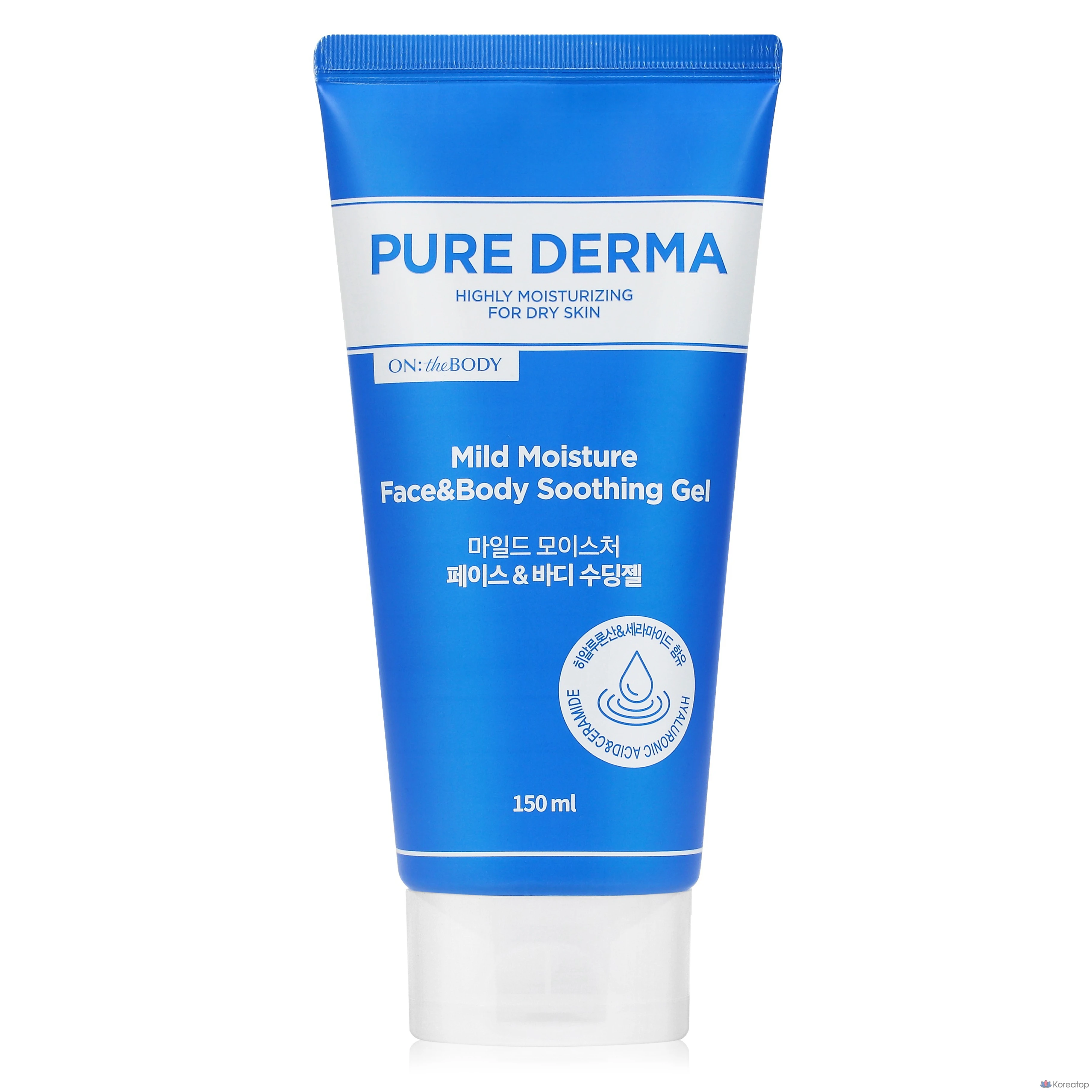 Увлажняющий успокаивающий гель для тела Pure Derma Mild Moisture Soothing Gel, 150 мл, 1 шт.