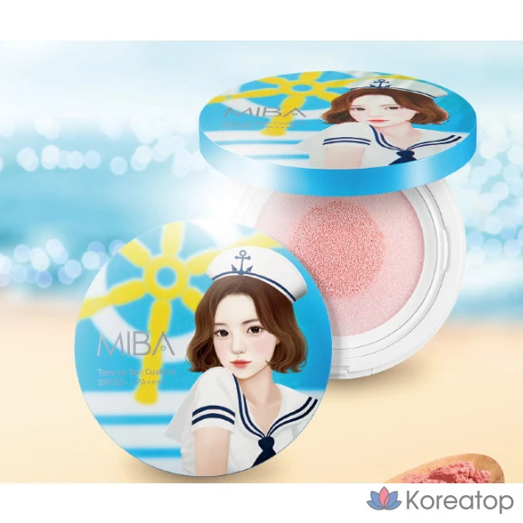 Mineral Bio MIBA Pink Tone-Up Sun Cushion 2022 Renewal, 24 г, 1 шт.