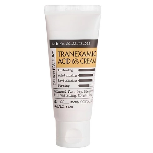 Derma Factory Крем для лица с 6% транексамовой кислотой - Tranexamic acid 6% cream, 30мл