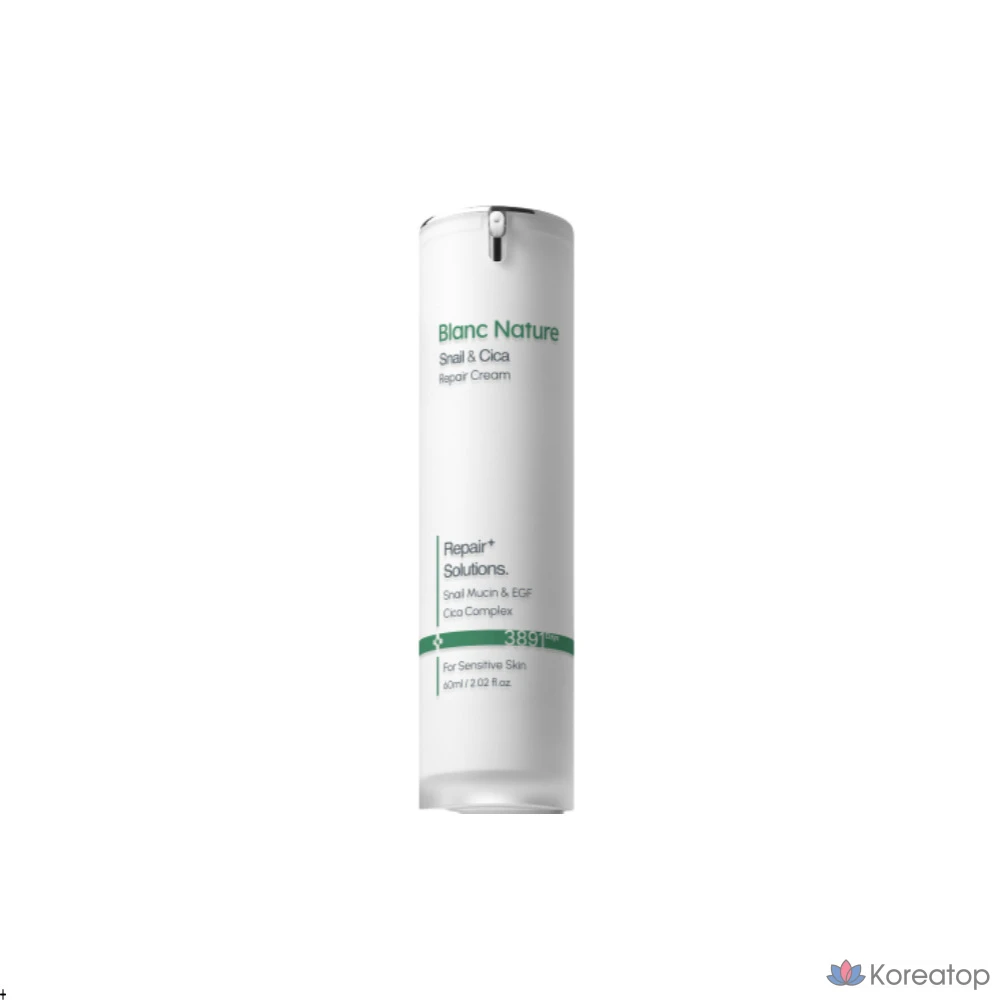 Крем Blanc Nature Snail Trace с высокой концентрацией центеллы азиатской, 60 мл, 1 шт.