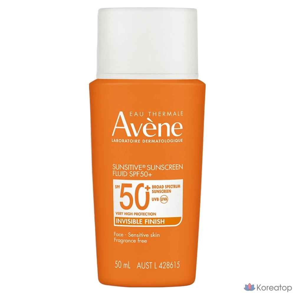Солнцезащитный флюид Avene Sun Sensitive Sun Fluid SPF50+ PA++++, 50 мл, 1 шт.