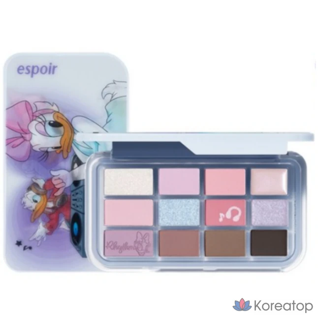Палитра для глаз Espoir Eye Core Palette, оттенок 09 Rhythmic Lavender, 1 шт.