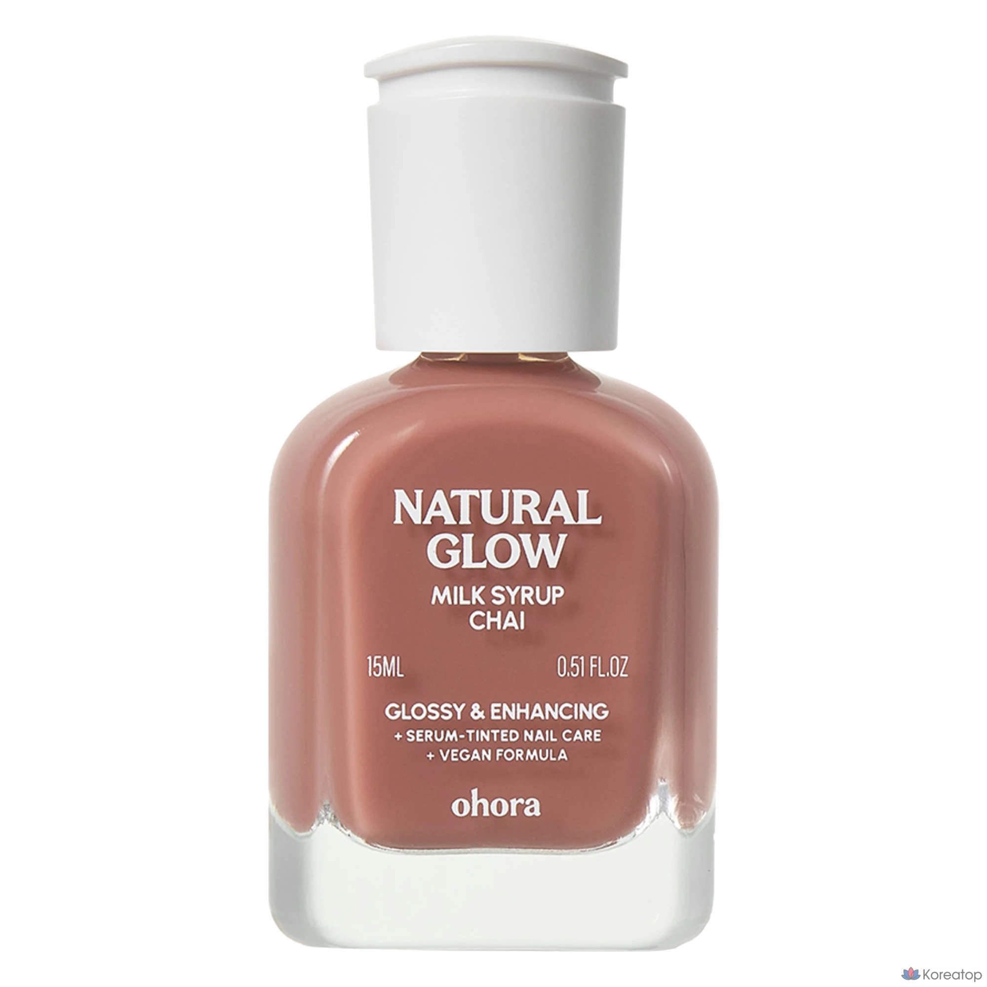 Укрепляющее средство для ногтей Ohora Natural Glow Milk Syrup Nail Strengthener, 15 мл, 1 шт.