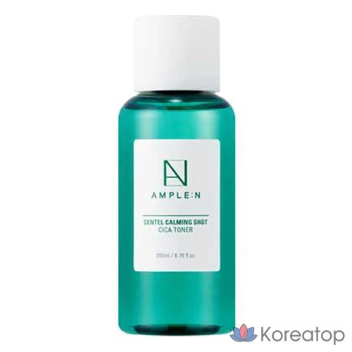 Тоник для лица Koreana Ample:N &amp; Centel Calming Shot Cica, 1 шт., 200 мл
