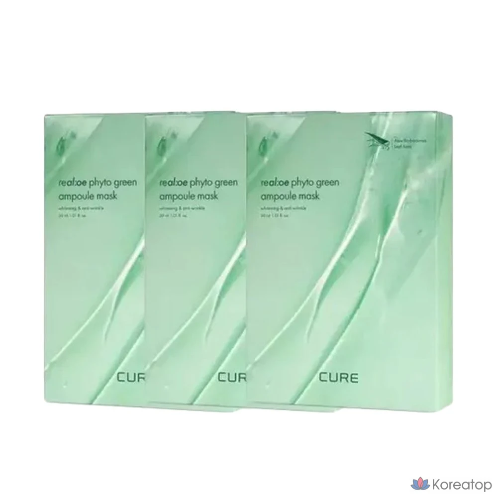 Тканевая маска для лица KIM JEONG MOON Aloe Cure Phyto Ampoule Mask Pack Season 5, 30 шт.