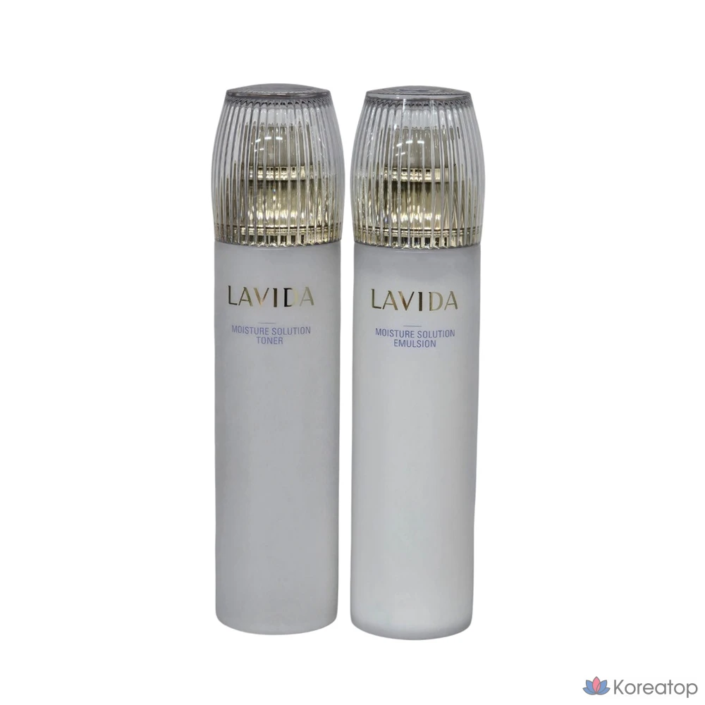Набор для ухода Coreana Labida Moisture Solution 2-piece Set (Toner 150 мл + Emulsion 150 мл), 1 шт.