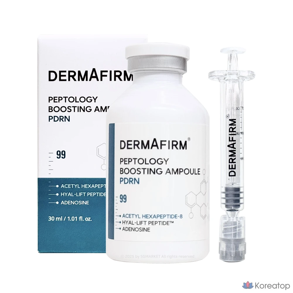 Ампульная сыворотка Dermafirm Peptology Boosting Ampoule PDRN, 30 мл, 1 шт.