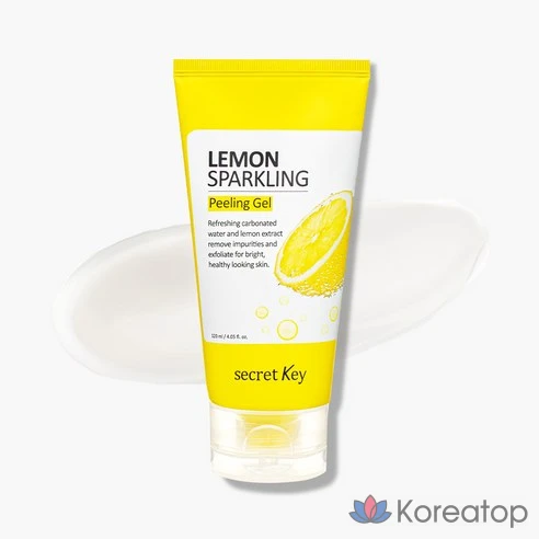 Пилинг-гель с лимоном Secret Key Lemon Sparkling Peeling Gel Renewal