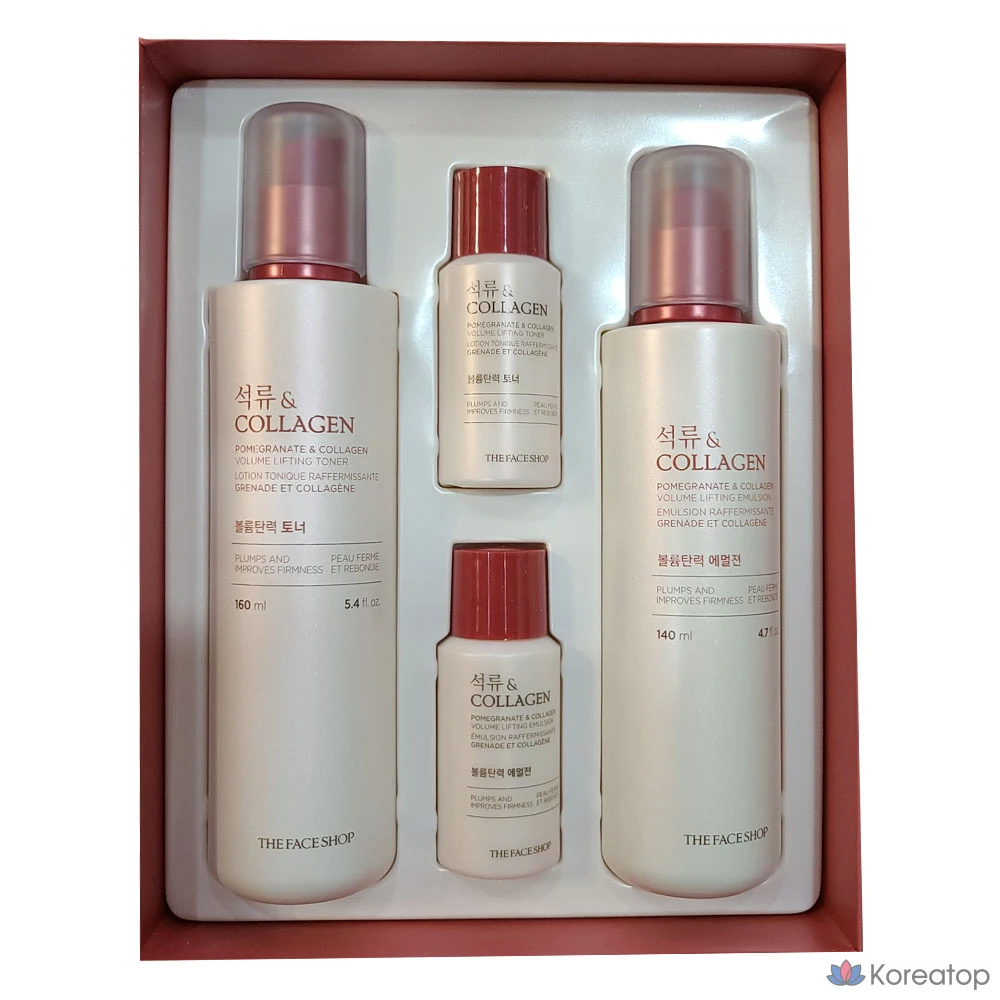 Набор The Face Shop «Гранат и коллаген» из 2 предметов, 1 предмет