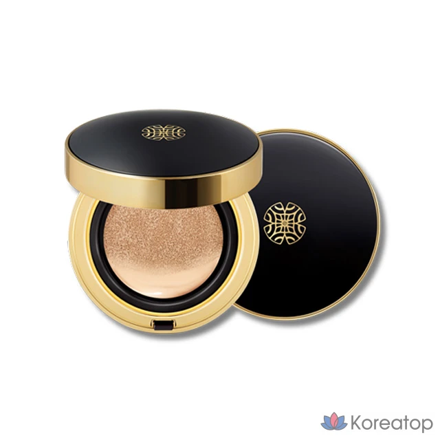 Кушон Ohui Ultimate Cover Cushion Moisture, оттенок 01 Milk Beige, 15 г + 15 г, 1 шт.