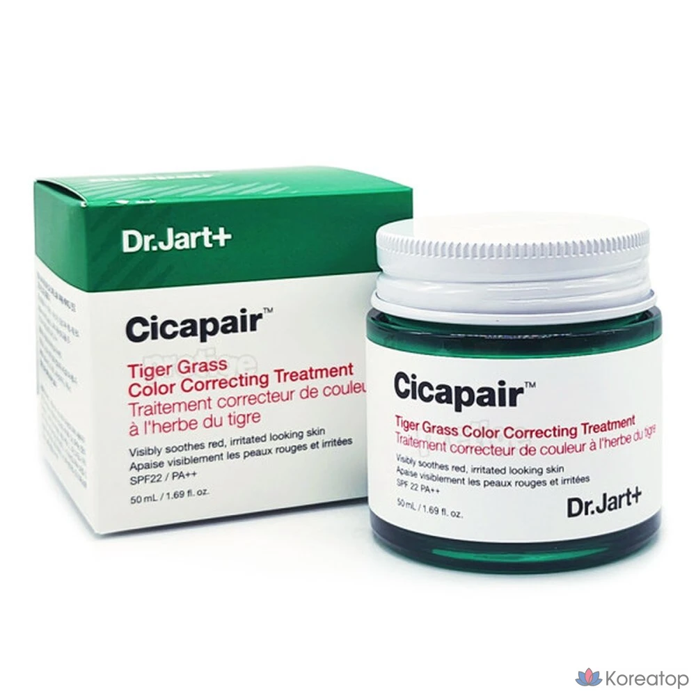 Крем CC Dr. Jart+ Cicapair Tiger Grass Color Correcting Treatment, 50 мл, 1 шт.
