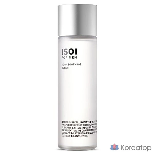Успокаивающий тоник Isoi For Men Aqua, 150 мл, 1 шт.