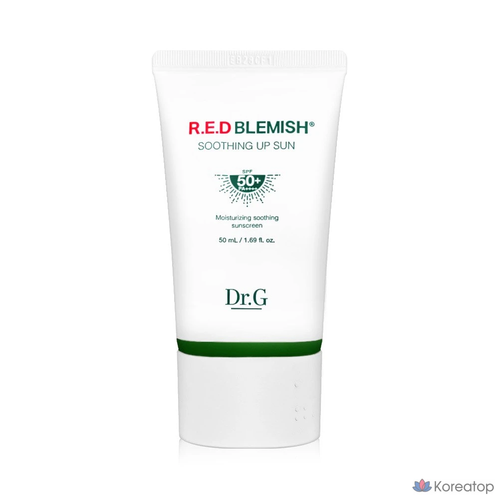 Солнцезащитный лосьон Dr.G Red Blemish Soothing Up Sun Lotion SPF50+ PA++++, 50 мл, 1 шт.