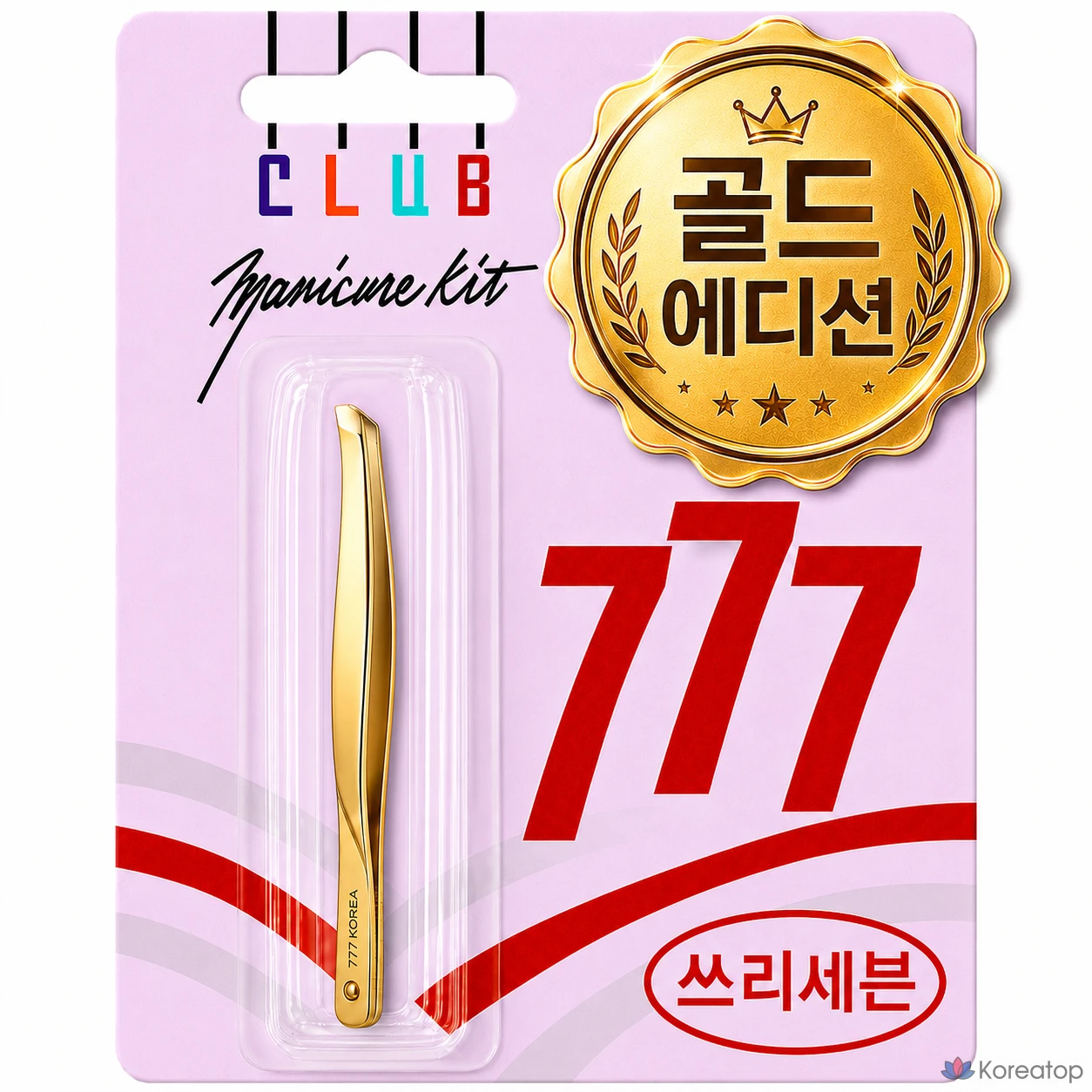 Пинцет Three Seven 777 Precision Tweezers, 1 шт.