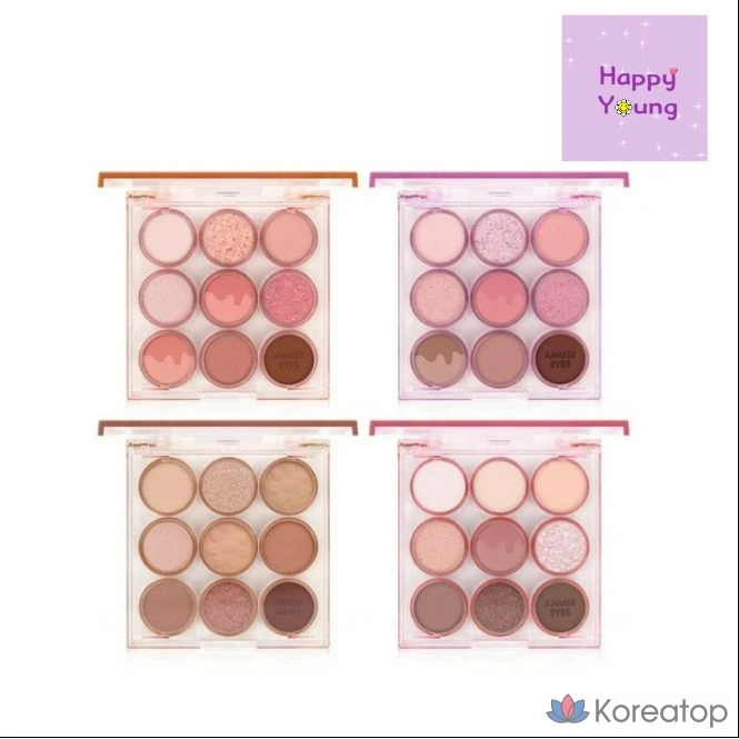 Палитра теней для век AMUSE Eye Color Palette Eye Shadow, оттенок 03 Daisy, 1 шт.