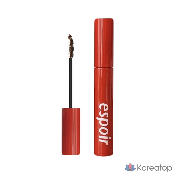 Тушь для ресниц Espoir No Mascara Waterproof XP, оттенок Deep Brown, 1 шт.