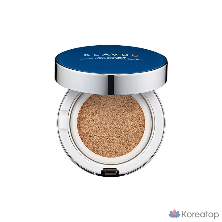 Klavuu Blue Pearlsation High Coverage Marine Collagen Aqua Cushion, 12 г, № 23, 1 шт.
