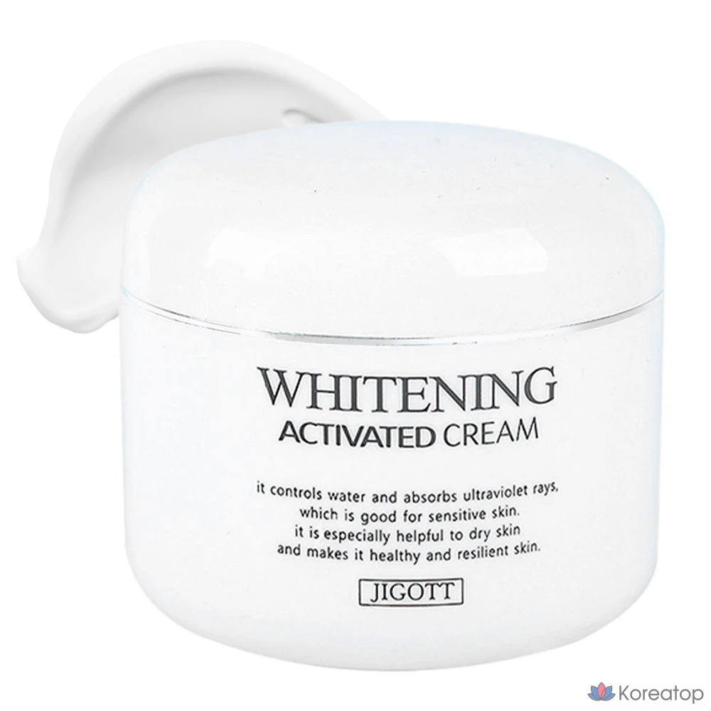 Крем для лица Jigott Whitening Activated Cream, 100 мл, 1 шт.