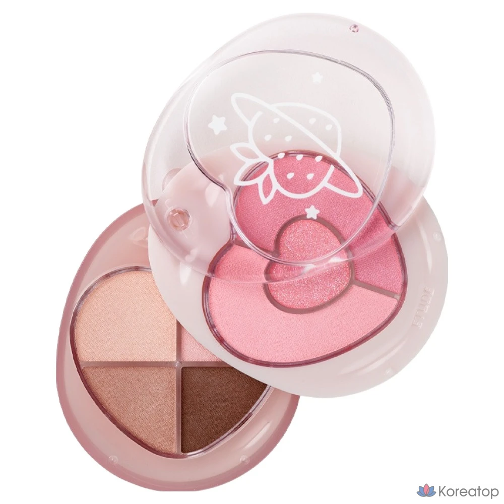 Тинт для век Etude House Ppyong Eye Maker, оттенок Strawberry Pursuit of Beauty, 1 шт.