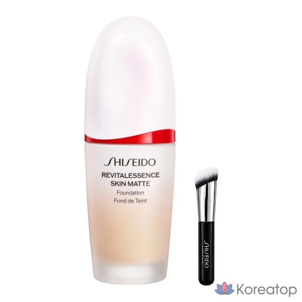 Тональная основа Shiseido Revitalessence Skin Matte Foundation, оттенок 220 Linen, 30 г, 1 шт.