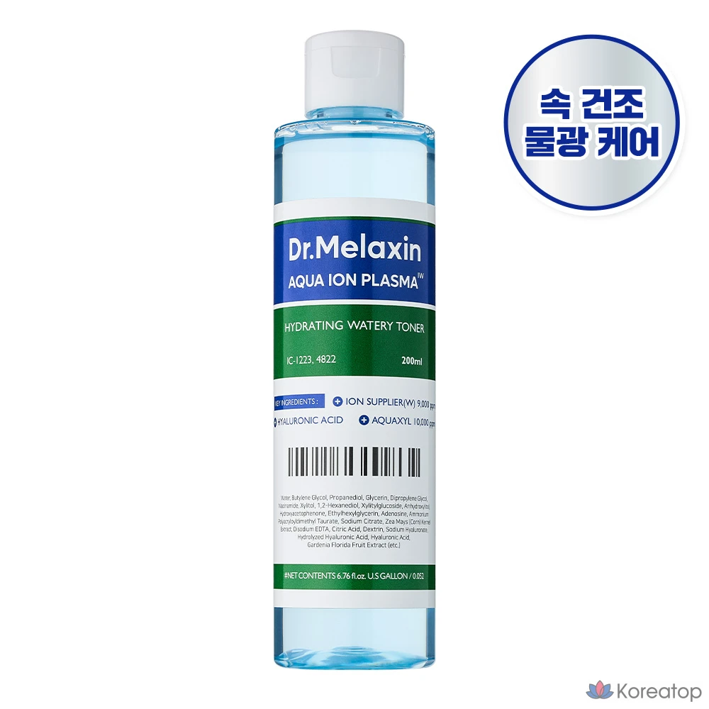 Тонер Dr. Melaxin Aqua Ion Plasma Moisture Toner, 200 мл, 1 шт.