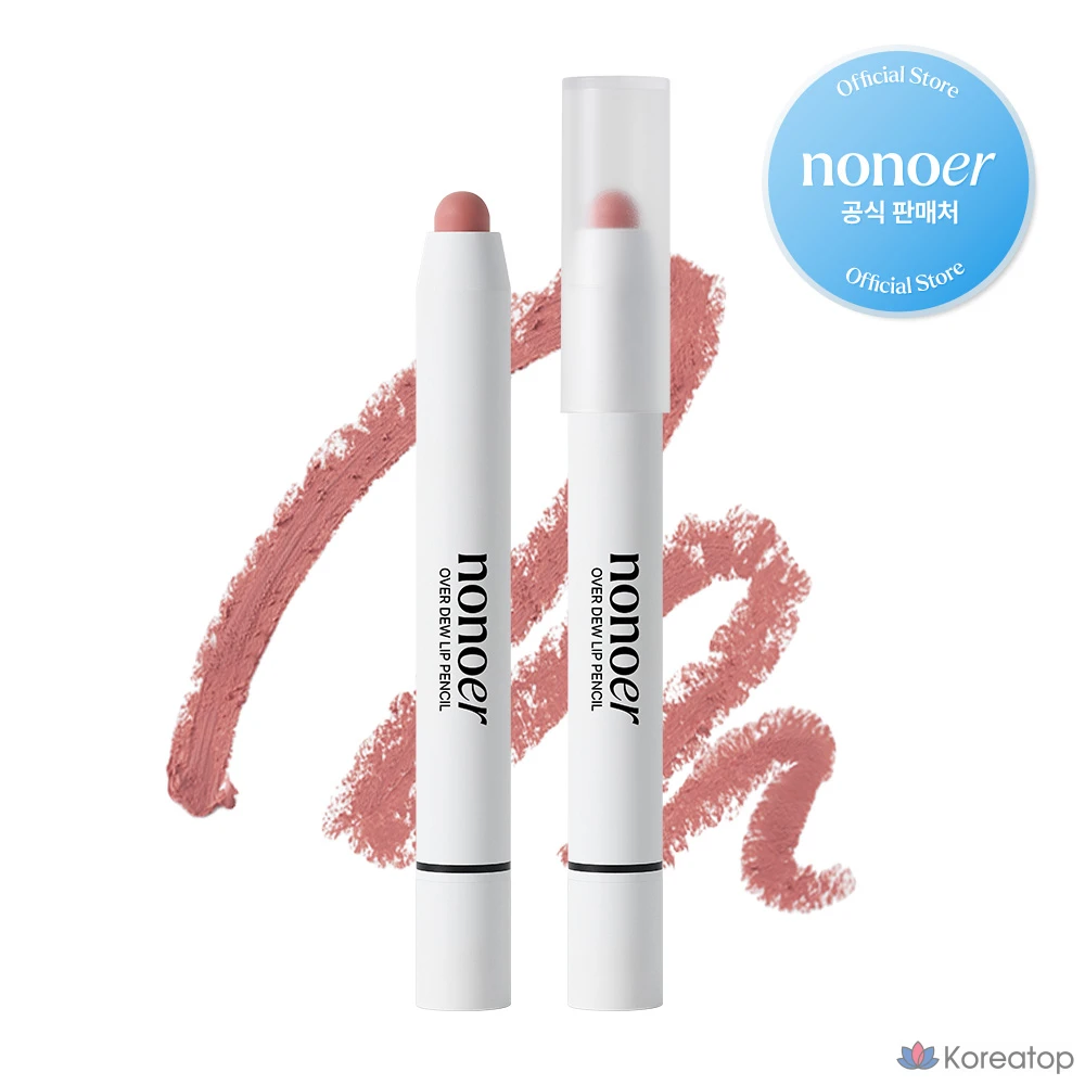 Карандаш для губ NONOER Over Dew, 1 шт., 006 Veiled Peony Pink
