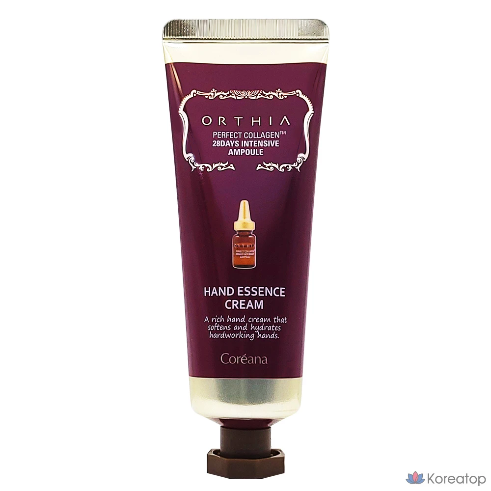 Coreana Orcia Perfect Collagen 28 Days Intensive Ampoule Hand Essence Cream, 50 мл, 1 шт.