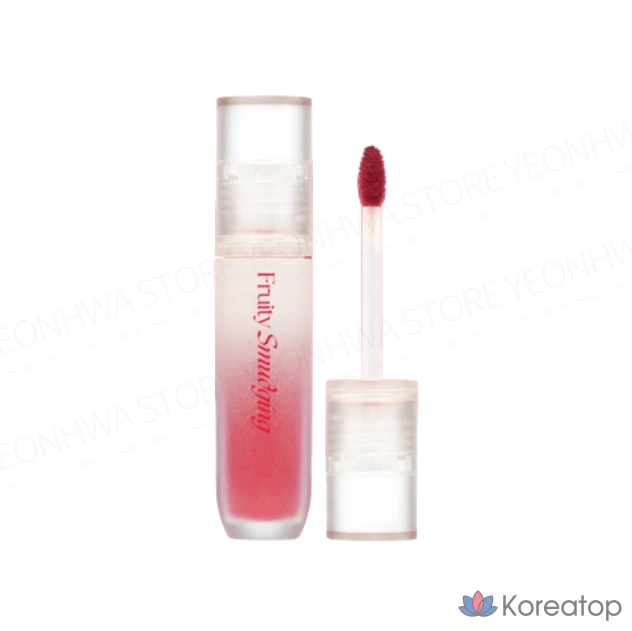 Тинт для губ MERZY Fruity Smudging Velvet Tint, оттенок Cherry Smudging, 3.5 г, 1 шт.