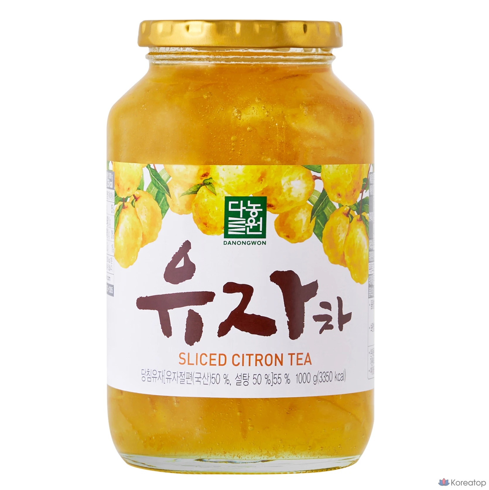 Чай Danongwon Yuja Tea, 1 кг, 1 шт.