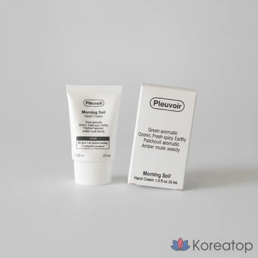 Крем для рук Pleuvoir Vegan Perfume Hand Cream, оттенок Morning Soil, 30 мл, 1 шт.