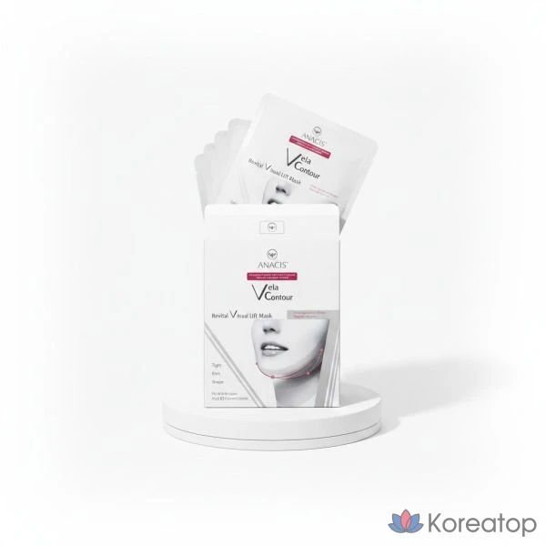 Патчи для лица ANACIS V-Line Bella Contour Dual Lift Mask, 5 шт.