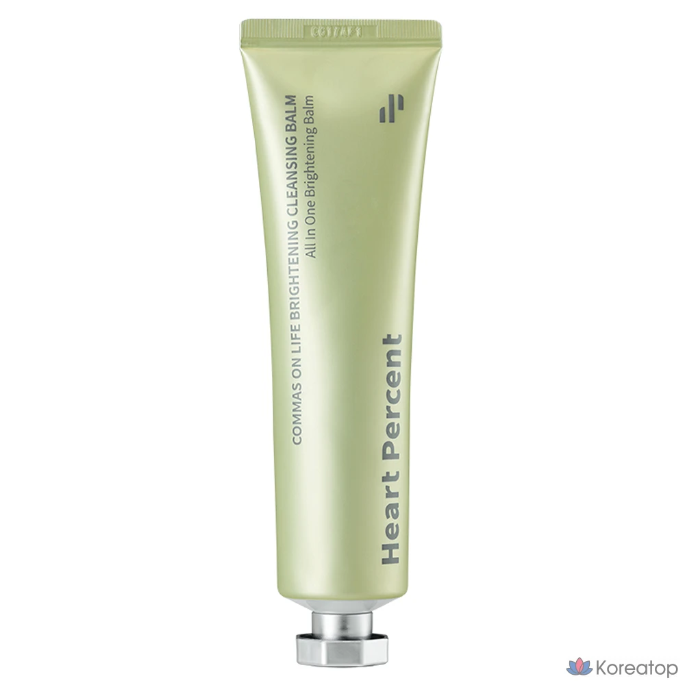 Осветляющий очищающий бальзам Heart percent Commas On Life, 80 мл, 1 шт.