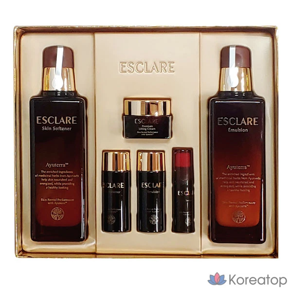 Набор Enprani Esclar из 2 частей: кожа + эмульсия, 1 комплект