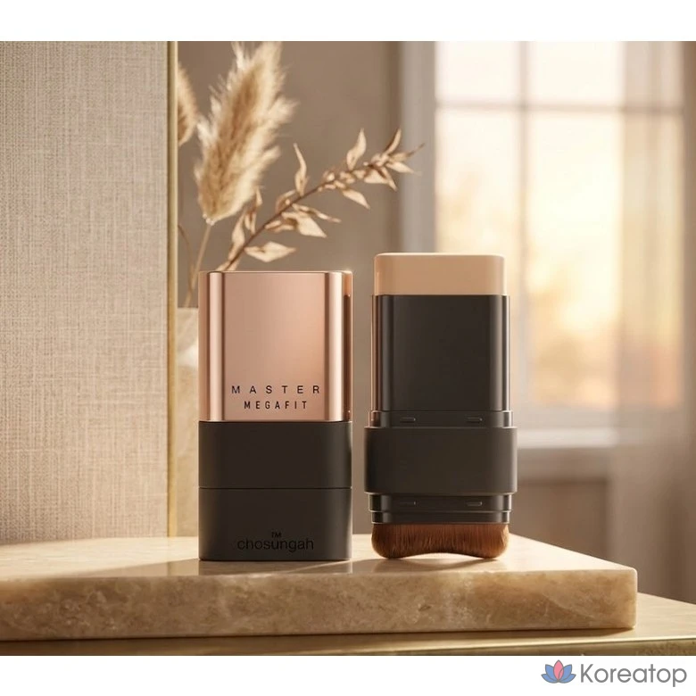 Тональный крем-карандаш Chozoa TM Mega Fit Stick Foundation Master SPF50+ PA+++ + 16 г, 1 шт, 0 № 23. Песочный