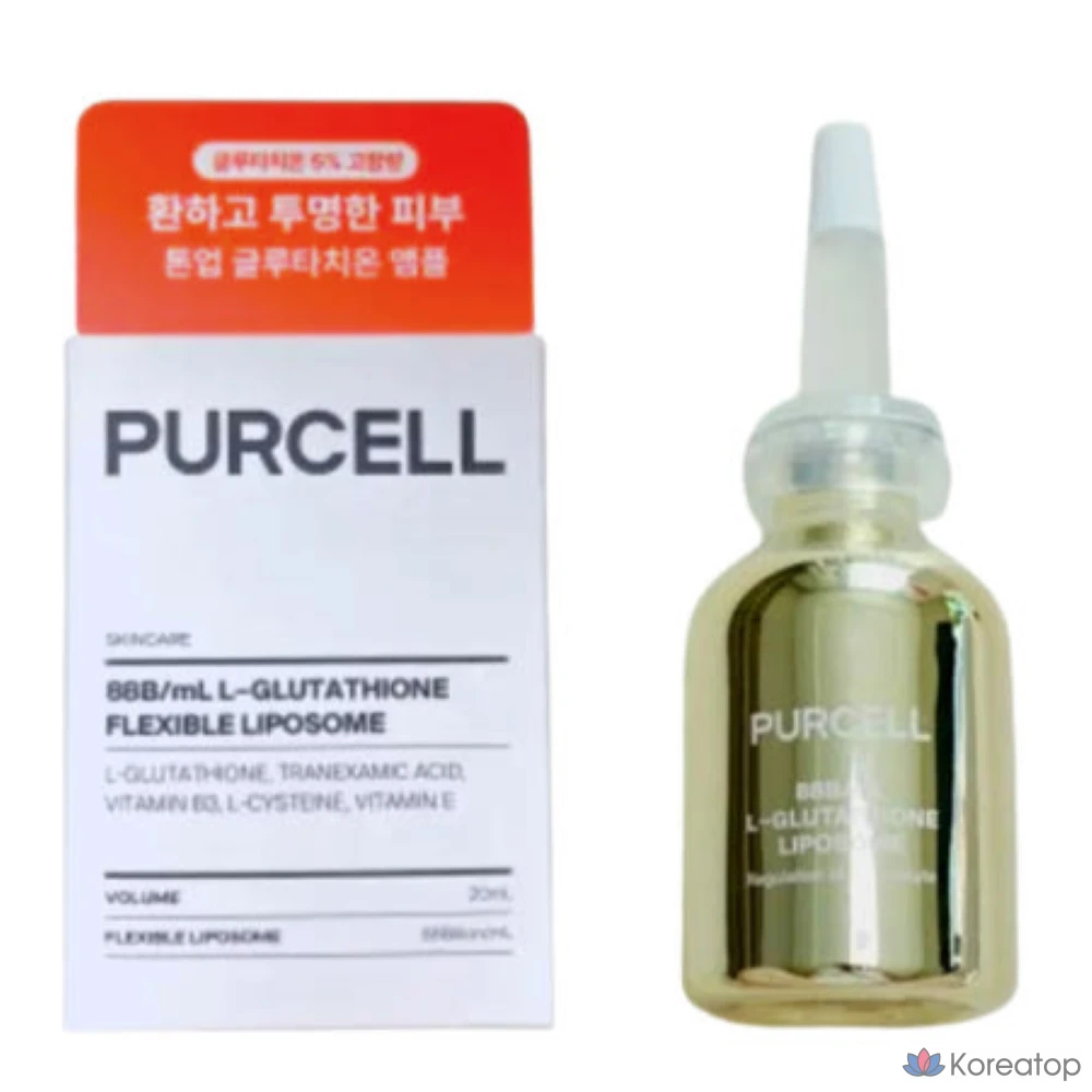 Ампульная сыворотка PURCELL 88 Billion/mL Glutathione Flexible Liposome, 30 мл, 1 шт.